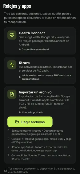 Relojes y apps